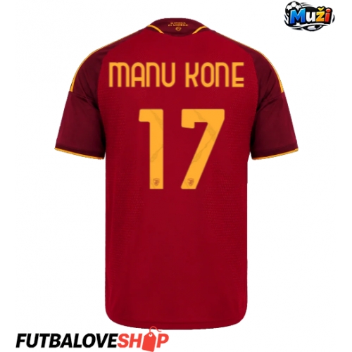 Dres AS Roma Manu Kone #17 Domáci 2026-27 Krátky Rukáv